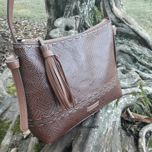 Real Leather Bohemian Bag Fringe Tassel Genuine - Picture 4 of 12